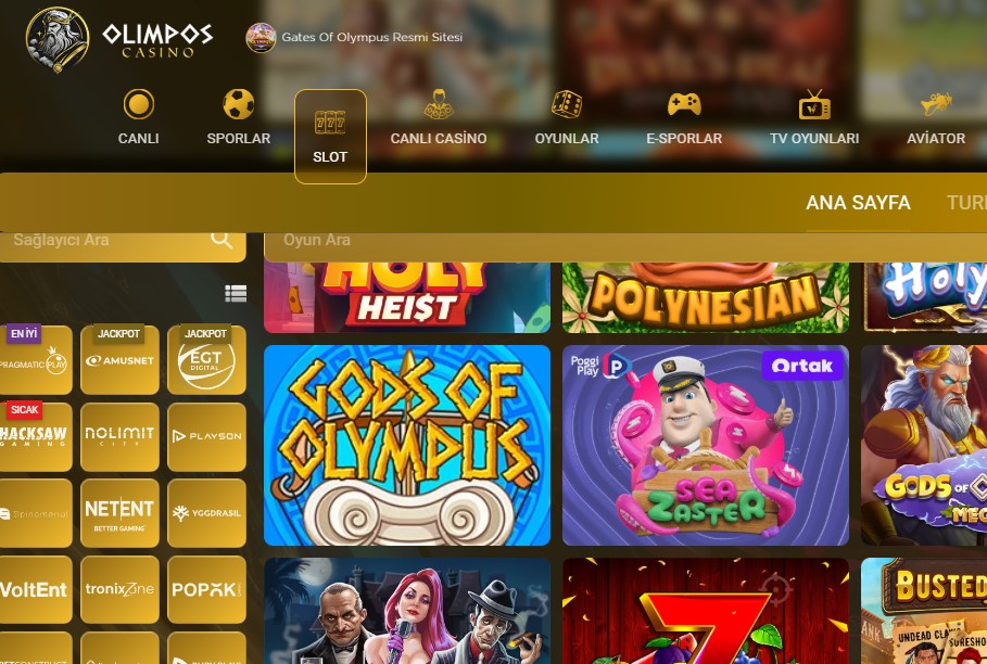 Olimposcasino Giriş Sayfası