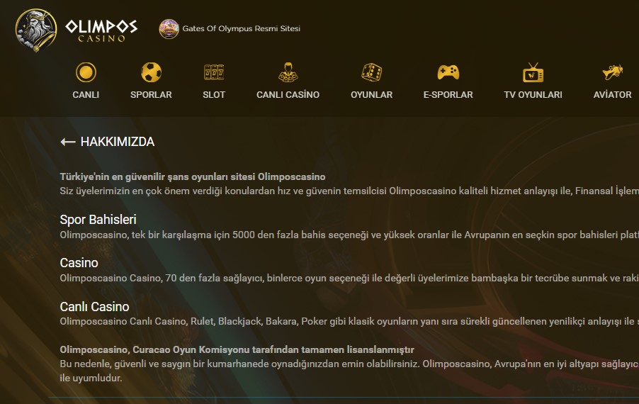 Olimposcasino İnstagram